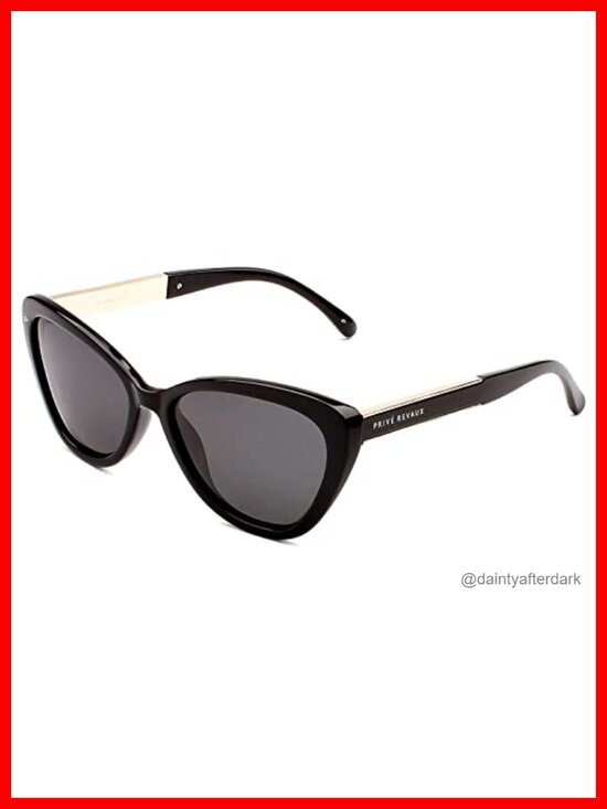 Accessories - Prive Revaux Cat Eye Sunglasses Polarized UV Protection Handcrafted Women